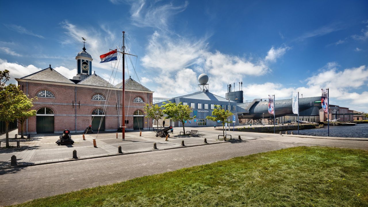 Route naar het Marinemuseum in Den Helder