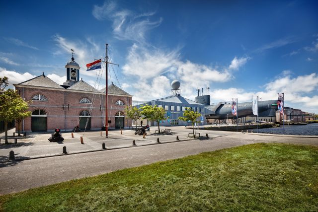 Route naar het Marinemuseum in Den Helder