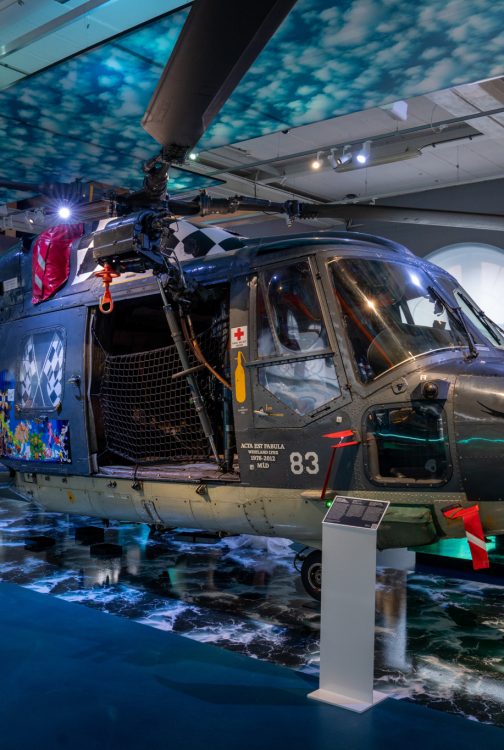 Westland Lynx in Marinemuseum