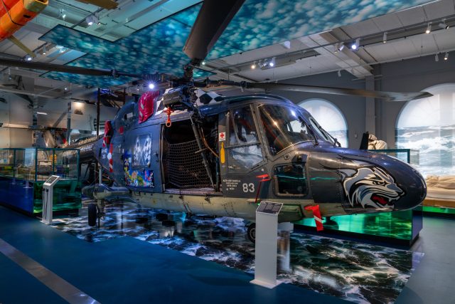 Westland Lynx in Marinemuseum